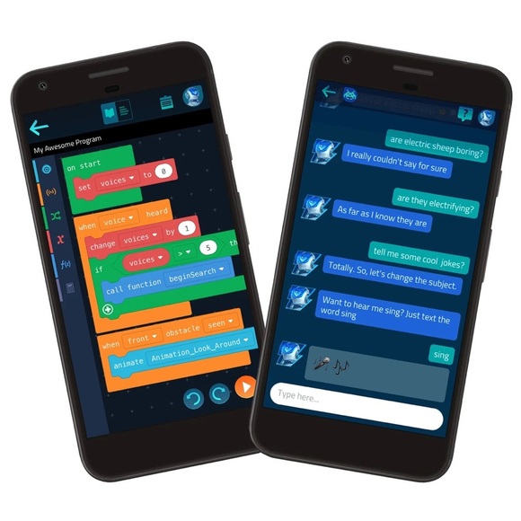 NEW Wonder Workshop Cue the CleverBot Coding Robot for Kids, Voice Activated - Picture 5 of 11